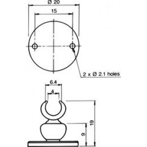 8301 подшипник размеры