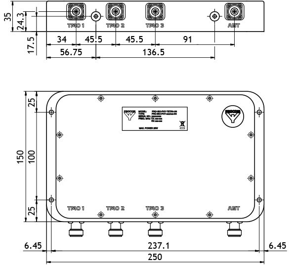 PRO ISO PHY TETRA S3 hole placing