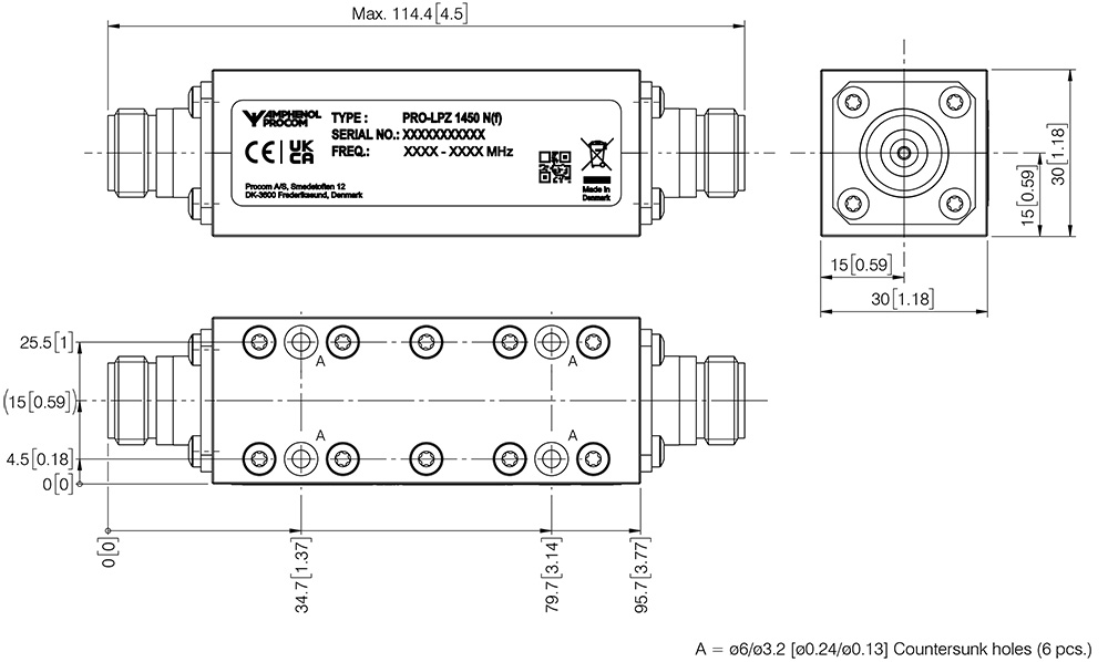 PRO LPZ 1450 Mounting details
