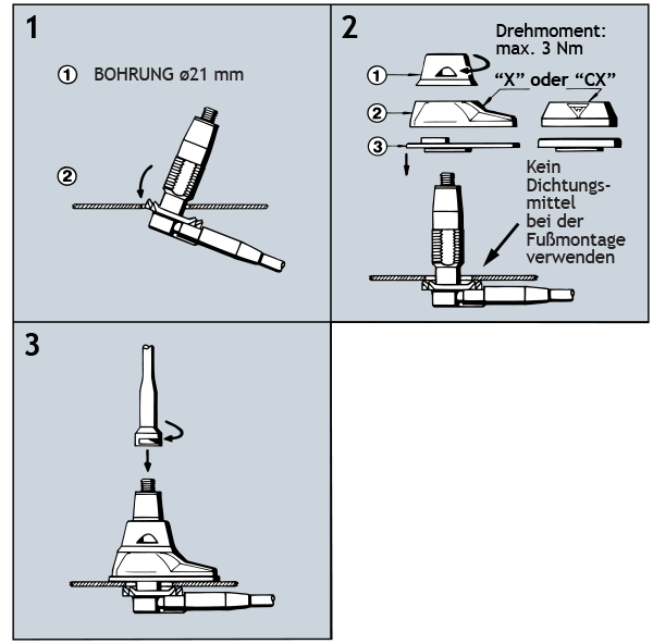 MU 9 XP4 Mount inst step samlet D